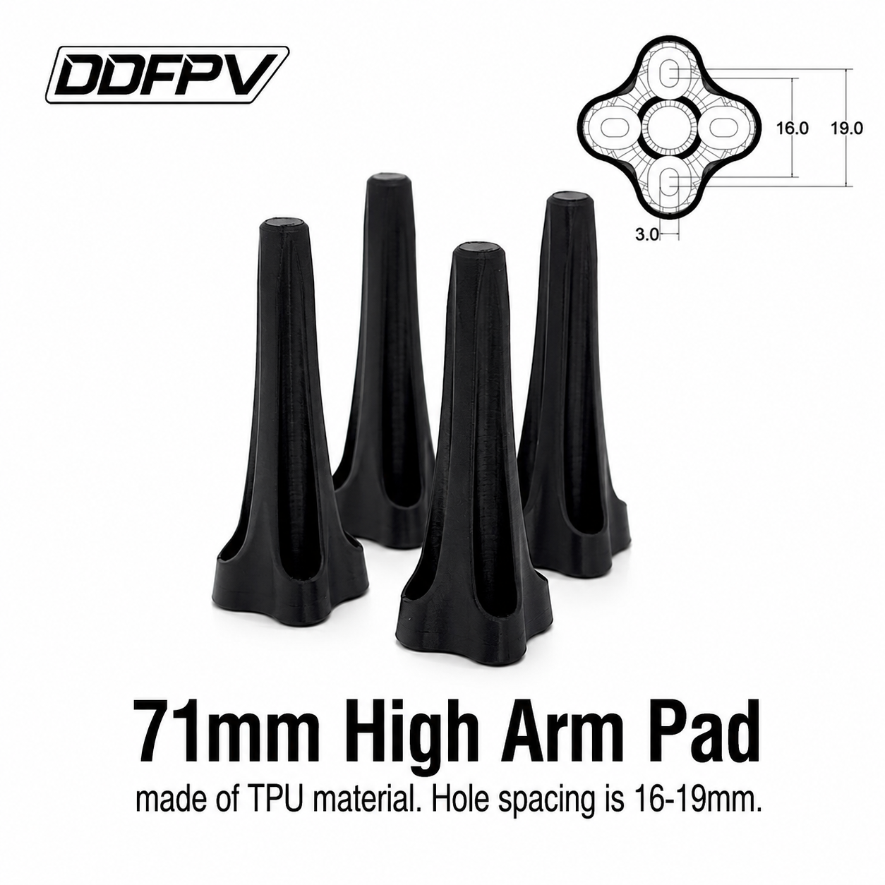 Drone Kit Beginner - 1 Set FPV 3D Printed TPU