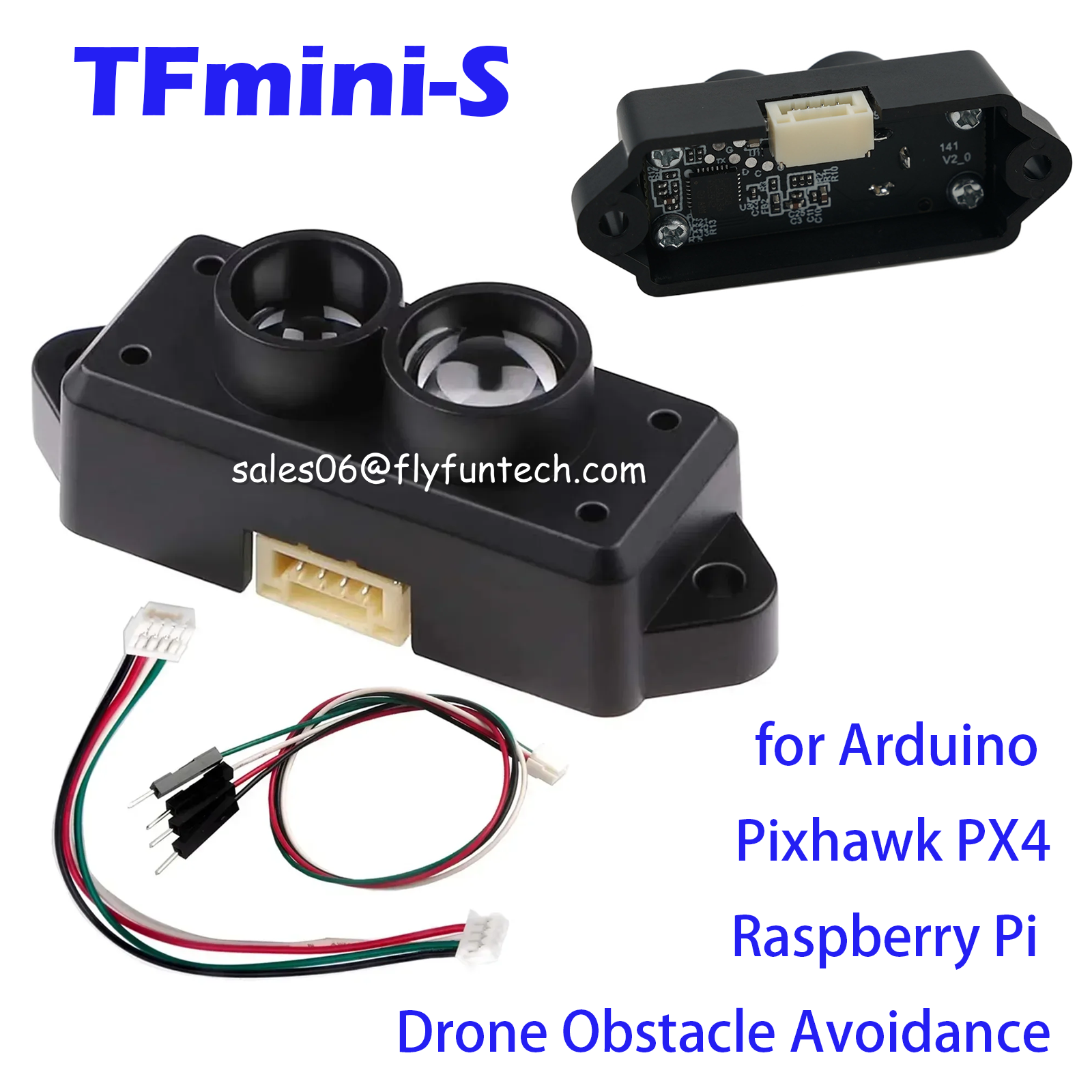 Drone Kit Hexacopter - TFmini-S Benewake Micro LiDAR Rangefinder Module
