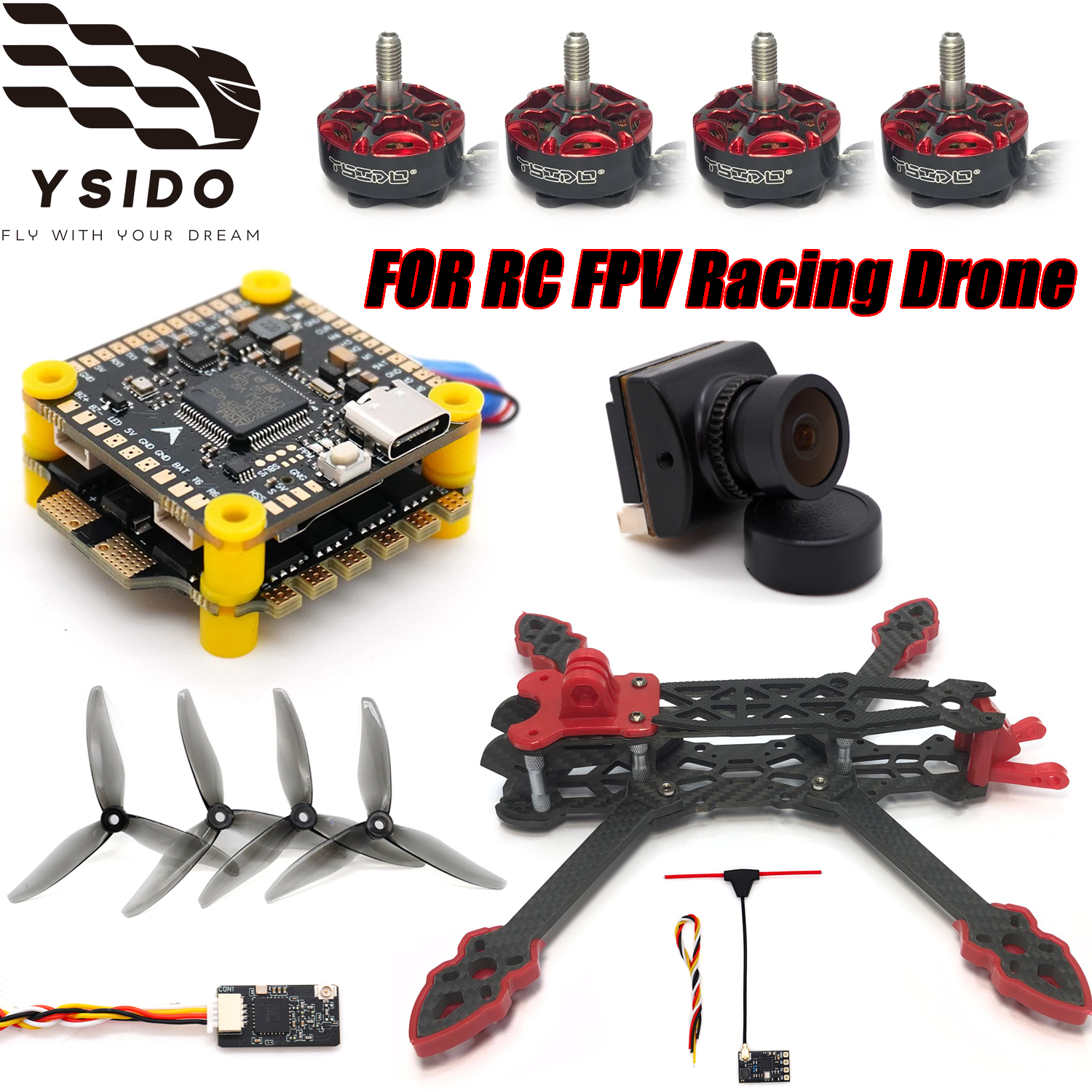 Drone Kit Build Yourself - Mark4 5inch Frame Kit F405 V3