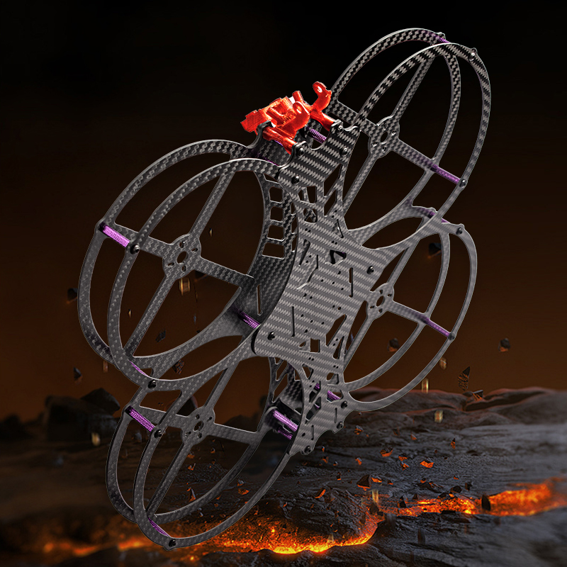 Drone Kit Octocopter - Flyroun 5 Inch Carbon Fiber FPV