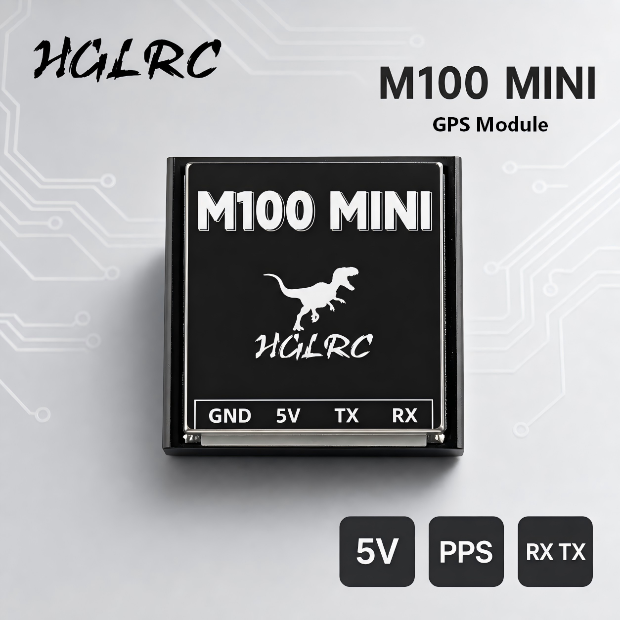Drone Kit Long Range - HGLRC M100 Mini GPS Module M10