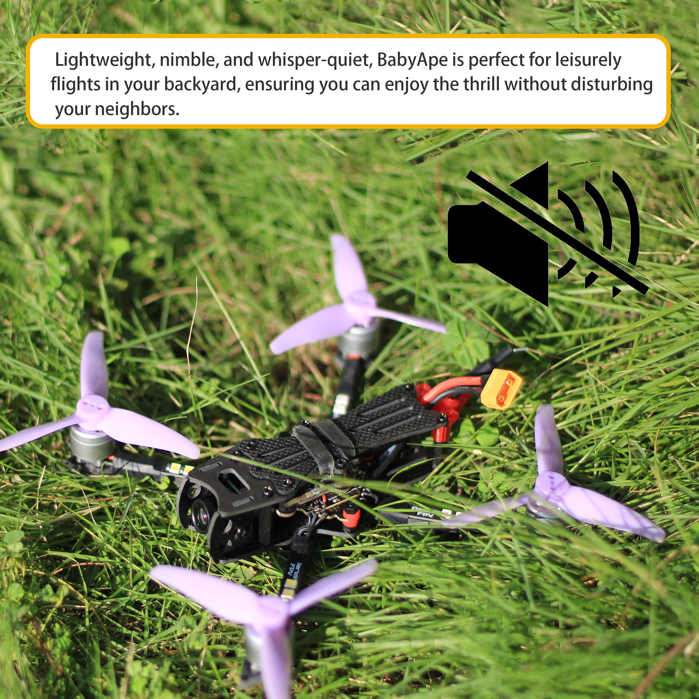 Drone Kit Racing - DarwinFPV Baby Ape Pro V3 142mm