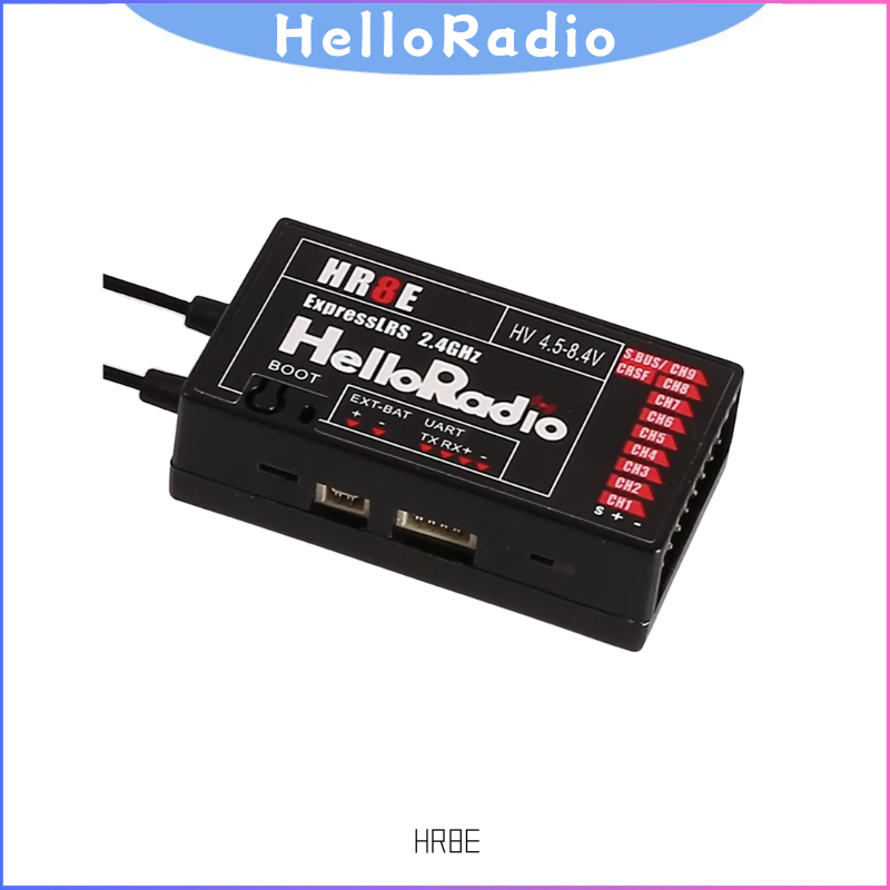 HelloRadio HR8E ELRS 2.4GHz 9C - đánh giá và giá Drone Kit Long Range