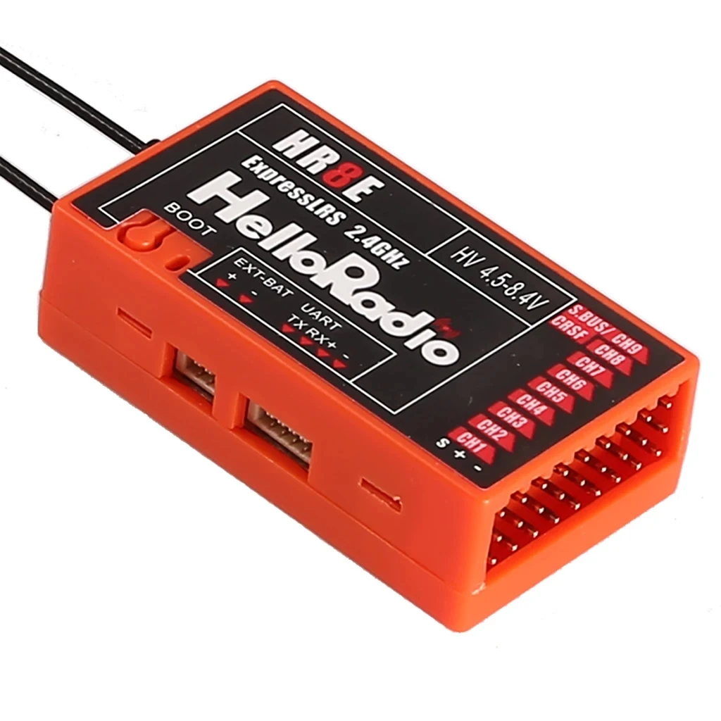 HelloRadio HR8E ELRS 2.4GHz 9C - đánh giá và giá Drone Kit Long Range