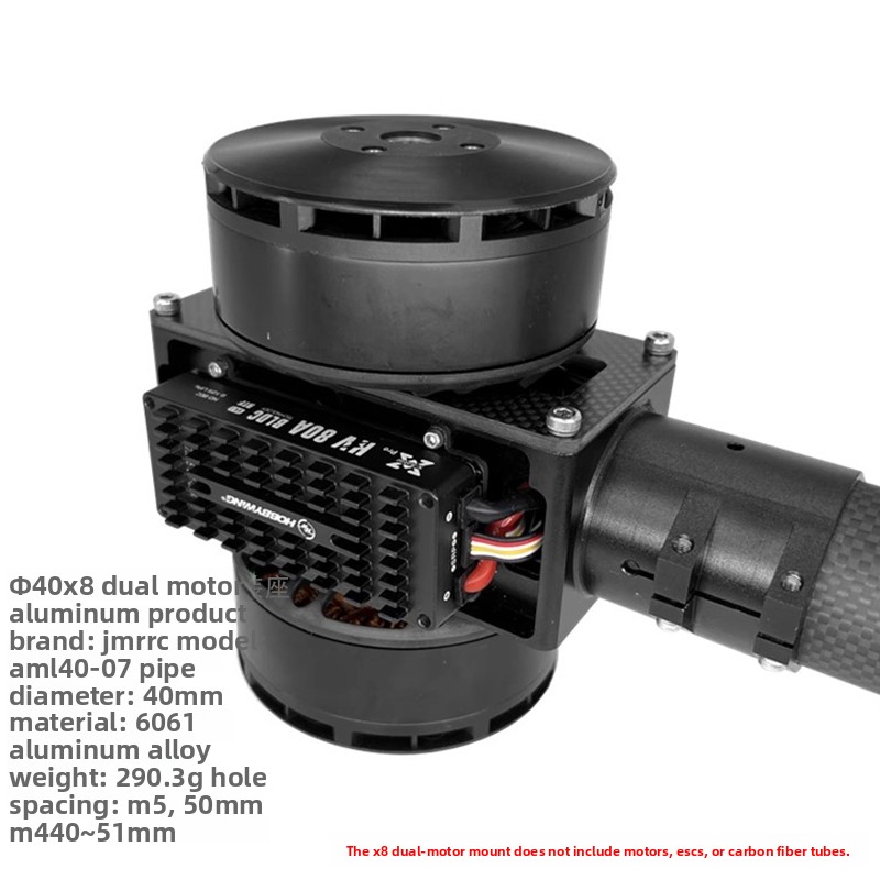 XAERO D40 Carbon Tube Motor Mo - đánh giá và giá Drone Kit Heavy Lift