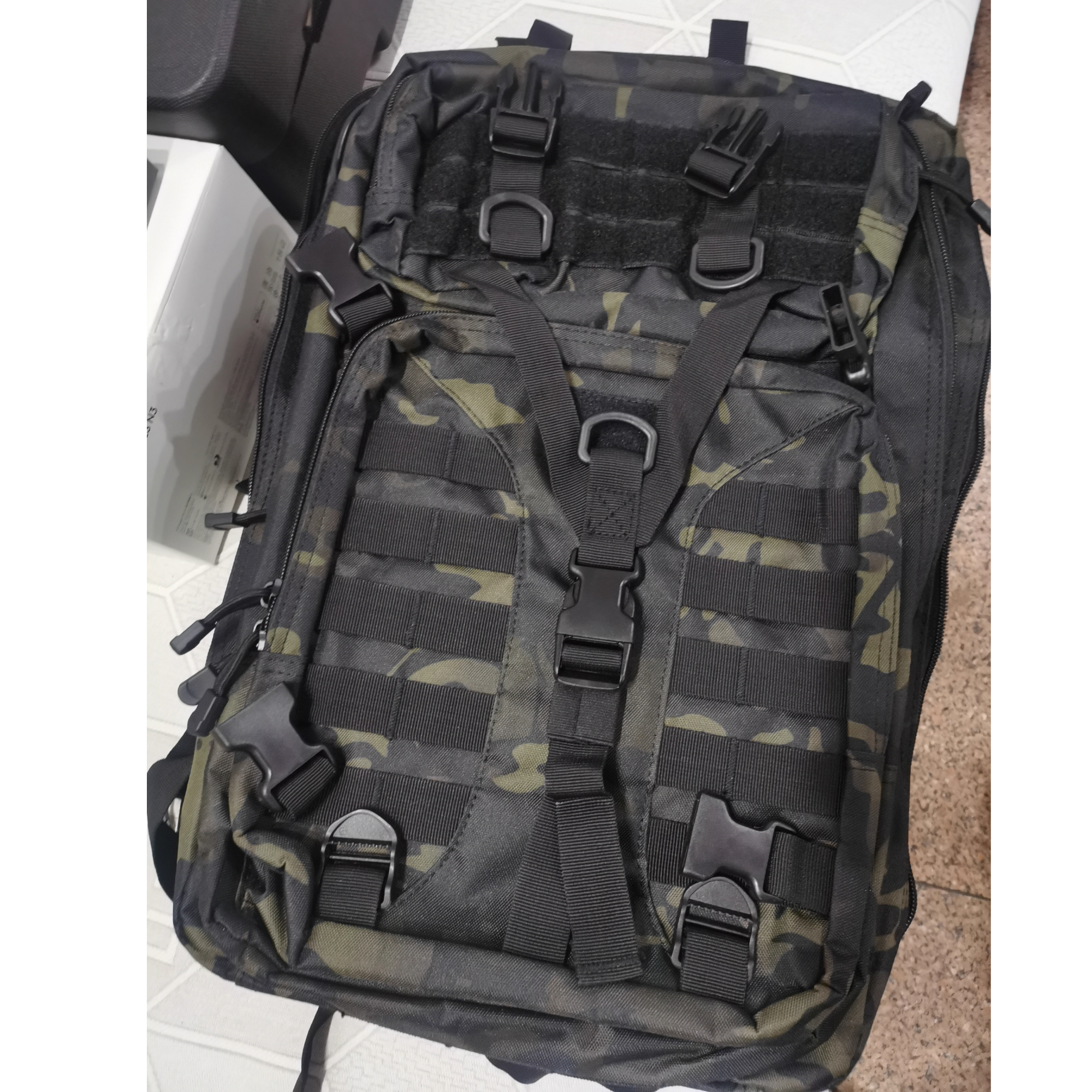 FPV Backpack Military Hang 4-5 - đánh giá và giá Drone Kit Octocopter