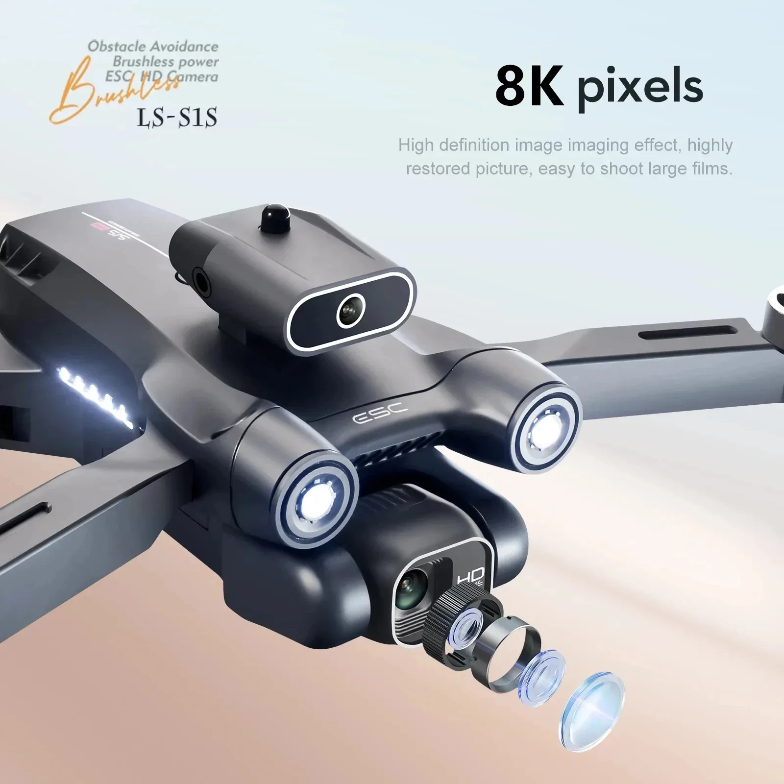 New S1S 5G GPS Drone Camera 8K - đánh giá và giá Drone Kit Professional