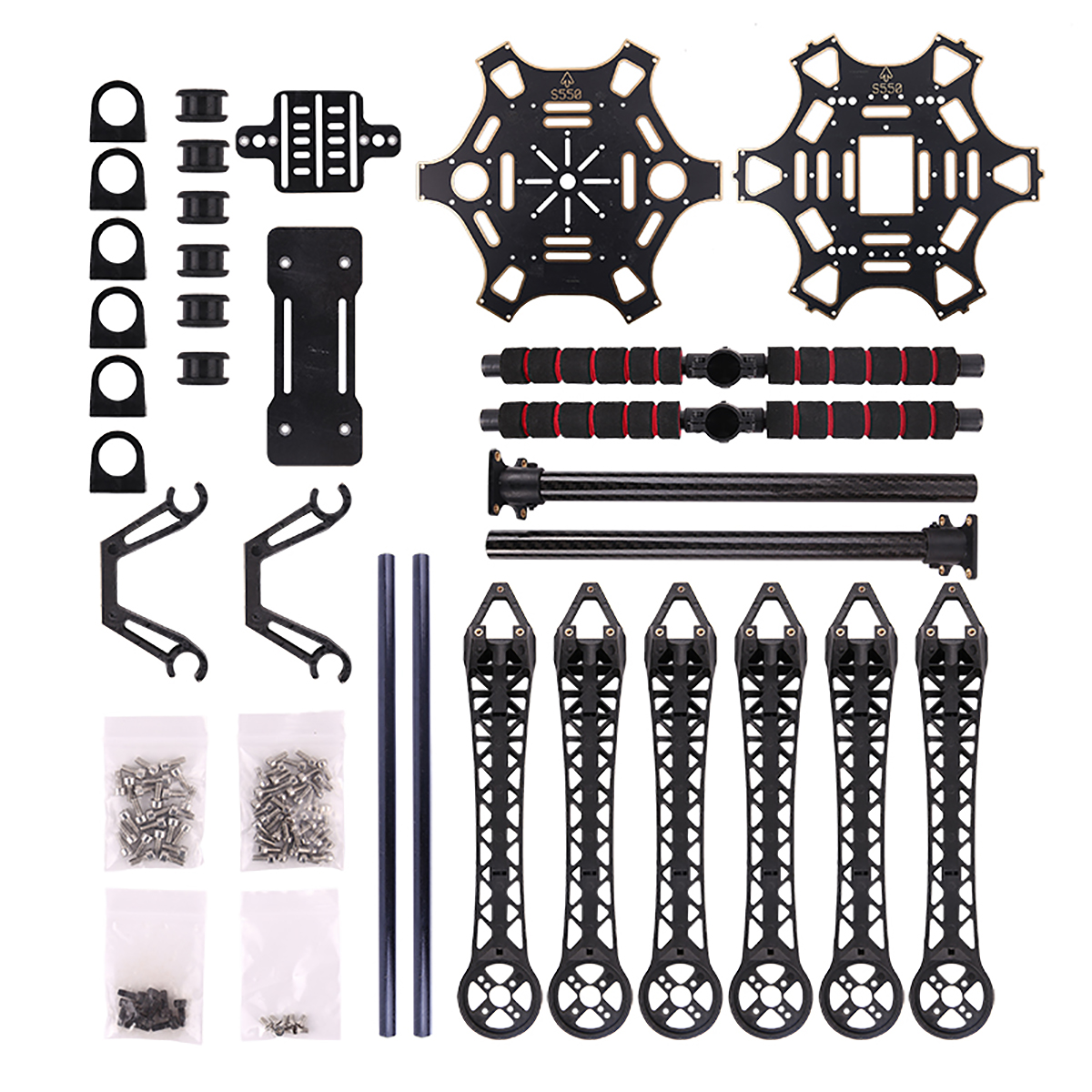 S550 F550 500 Nâng Cấp Hexacop - đánh giá và giá Drone Kit Hexacopter