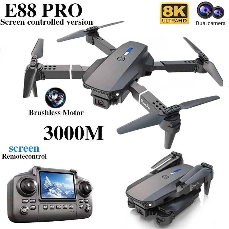 Professional E88 PRO Drone wit - đánh giá và giá Drone Kit Professional