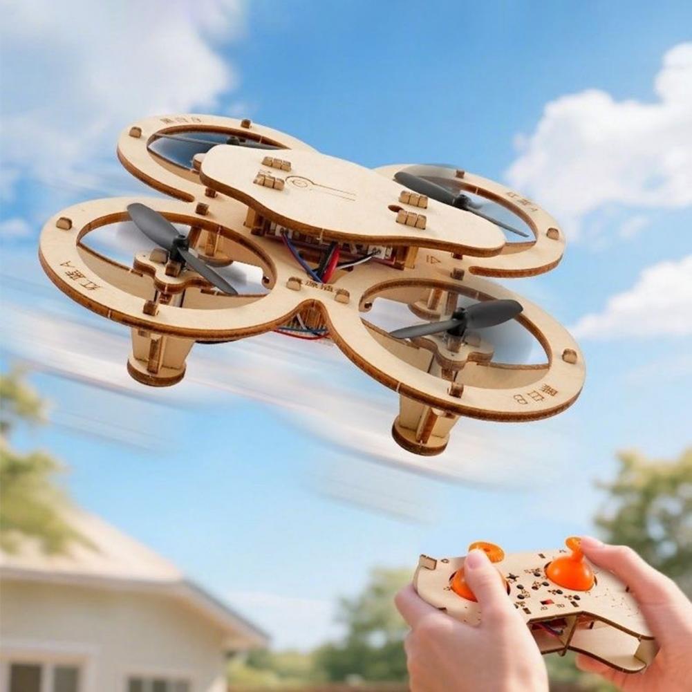 Rc Drone Toy Wooden Drone Puzz - đánh giá và giá Drone Kit Beginner