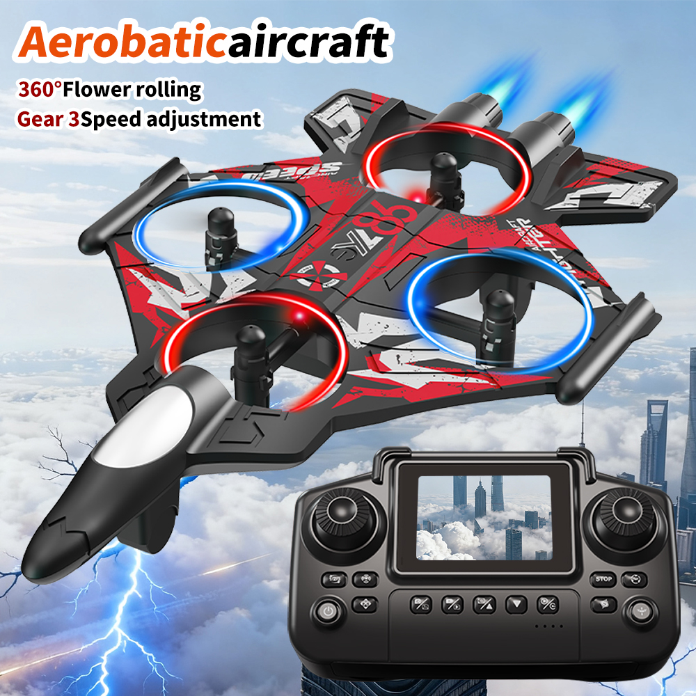 Fighter Jet Drone With Screen  - đánh giá và giá Drone Kit Beginner