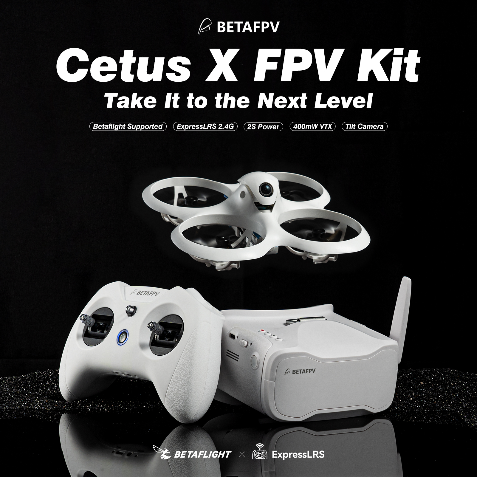 BETAFPV Cetus X FPV Kit Racing - đánh giá và giá Drone Kit Octocopter