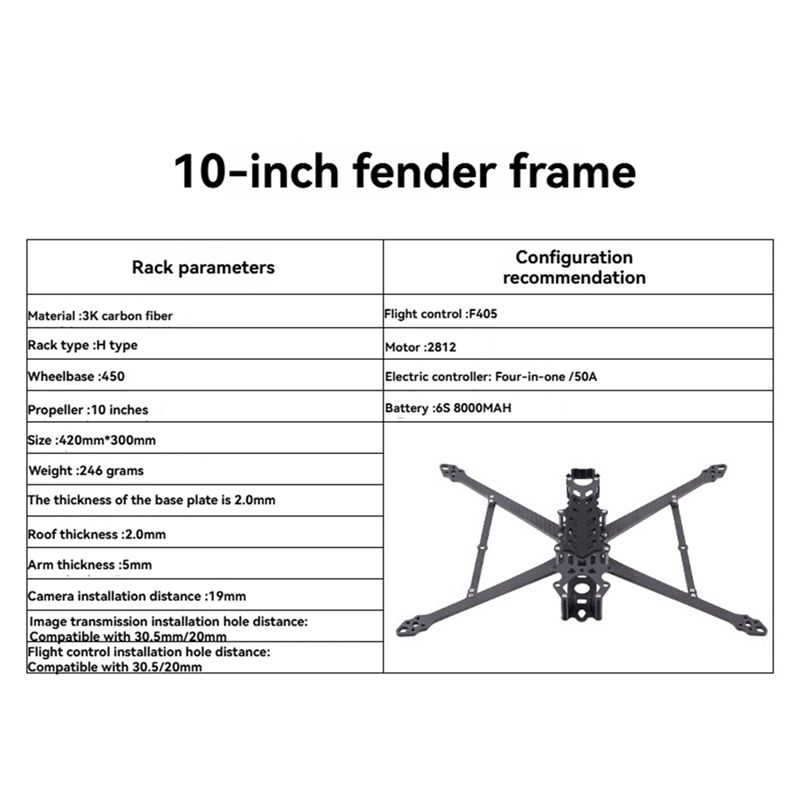 ABKN-Super Long Range FPV Cros - đánh giá và giá Drone Kit Long Range