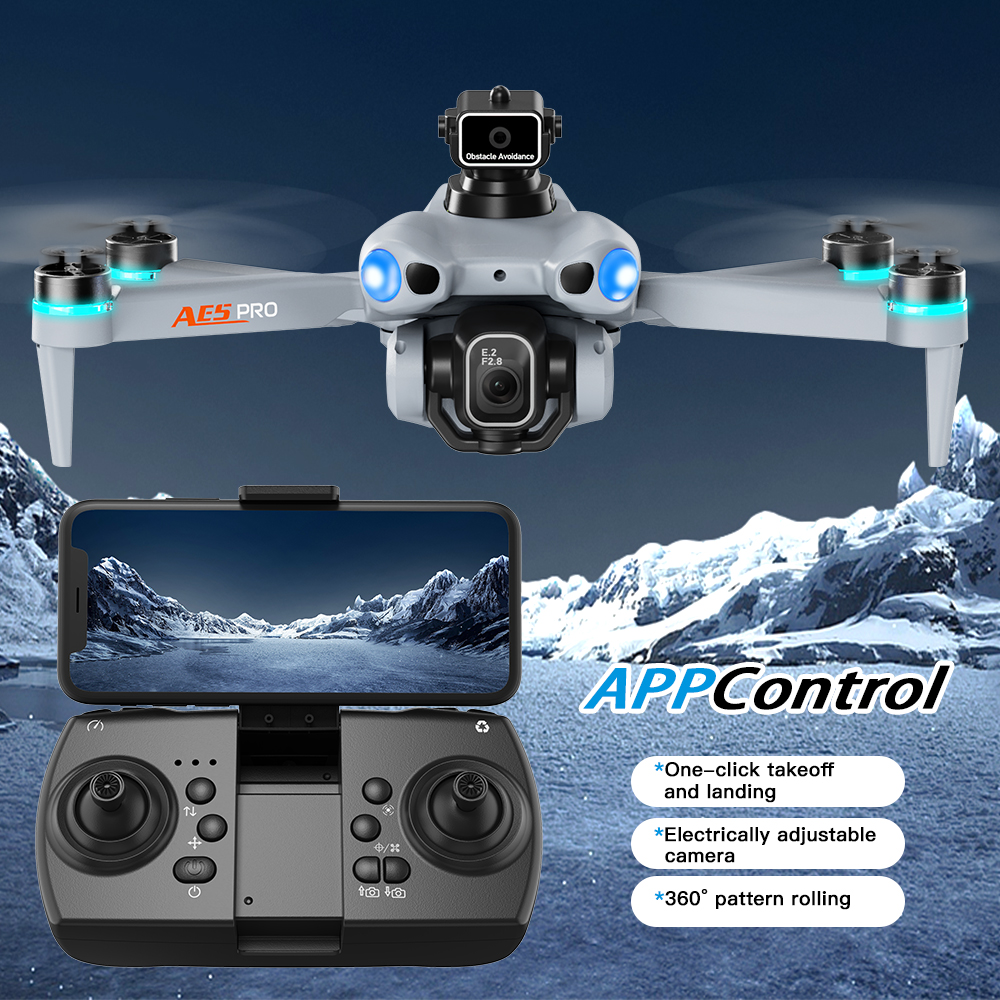 2026 New AE5 Pro Drone 8K HD 4 - đánh giá và giá Drone Kit Tricopter