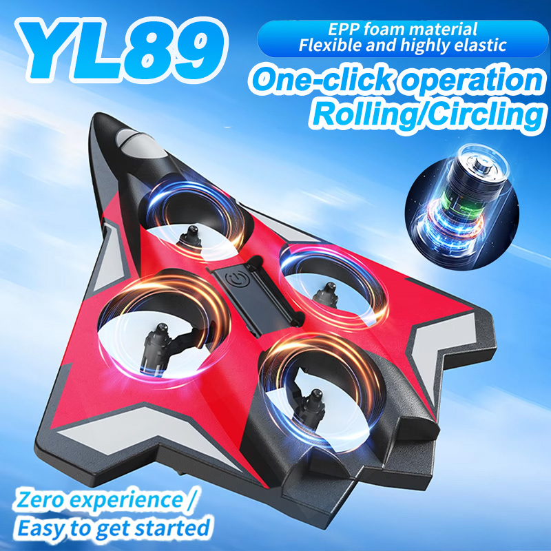 YL89 EPP Foam Quadcopter RC Pl - đánh giá và giá Drone Kit Tricopter