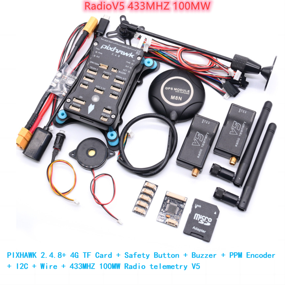 Pixhawk 2.4.8 PRO PX4 PIX 32 B - đánh giá và giá Drone Kit Hexacopter