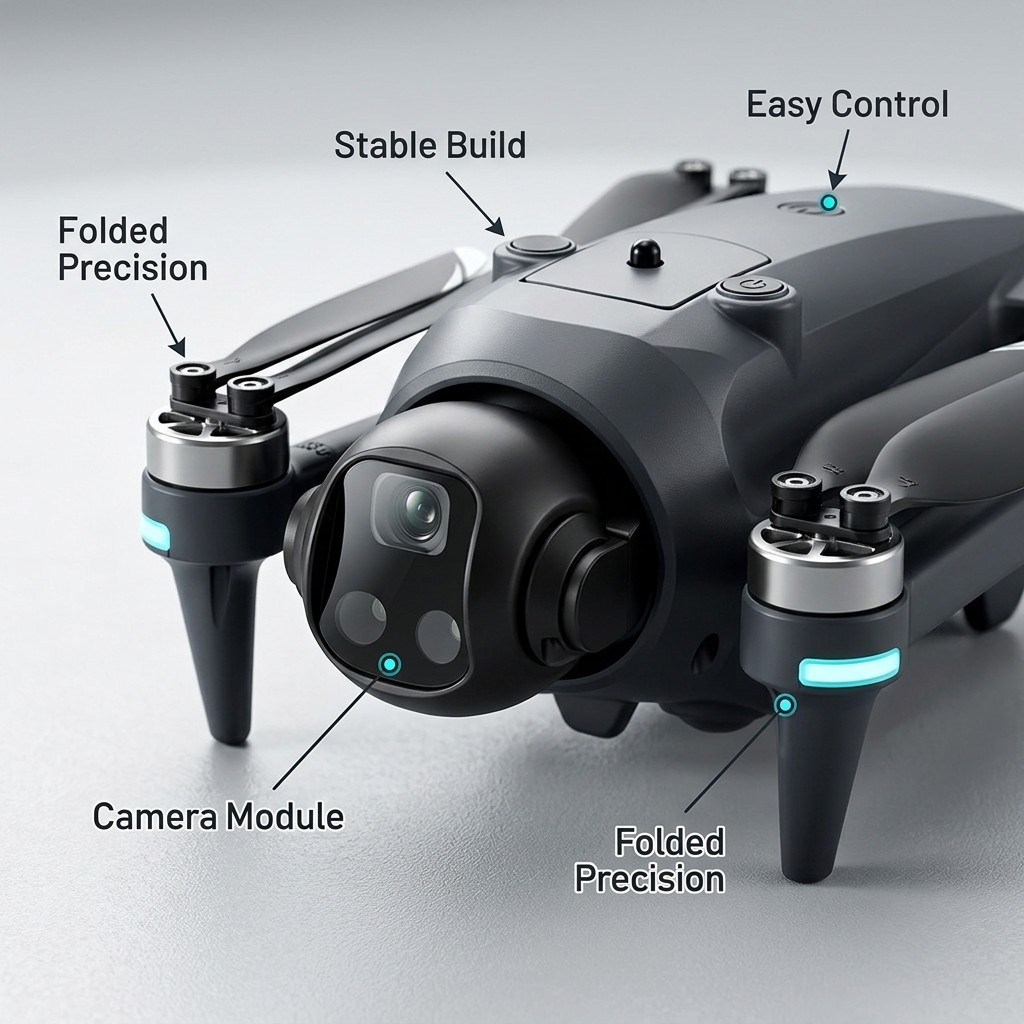 Potensic Drone GPS Auto Return - đánh giá và giá Drone Kit With Camera