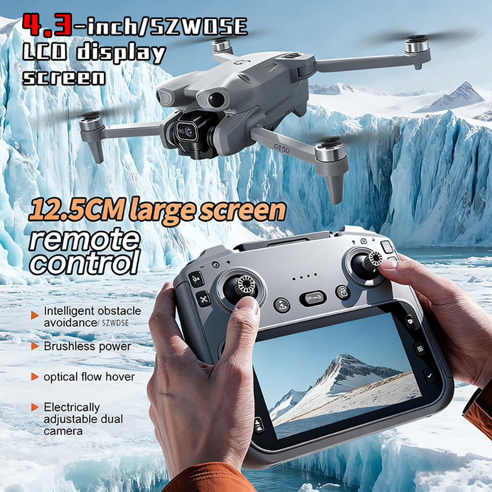 GT50 PRO MIni 5 pro RC Drone 8 - đánh giá và giá Drone Kit With Camera