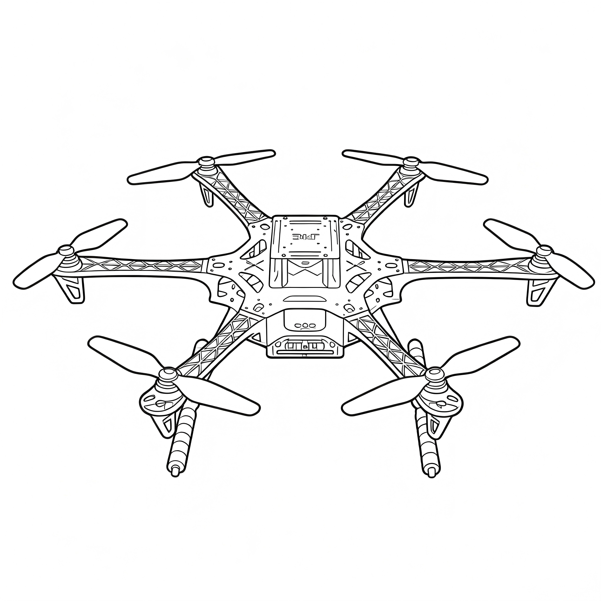 S550 RC Hexacopter Drone Frame - đánh giá và giá Drone Kit Hexacopter