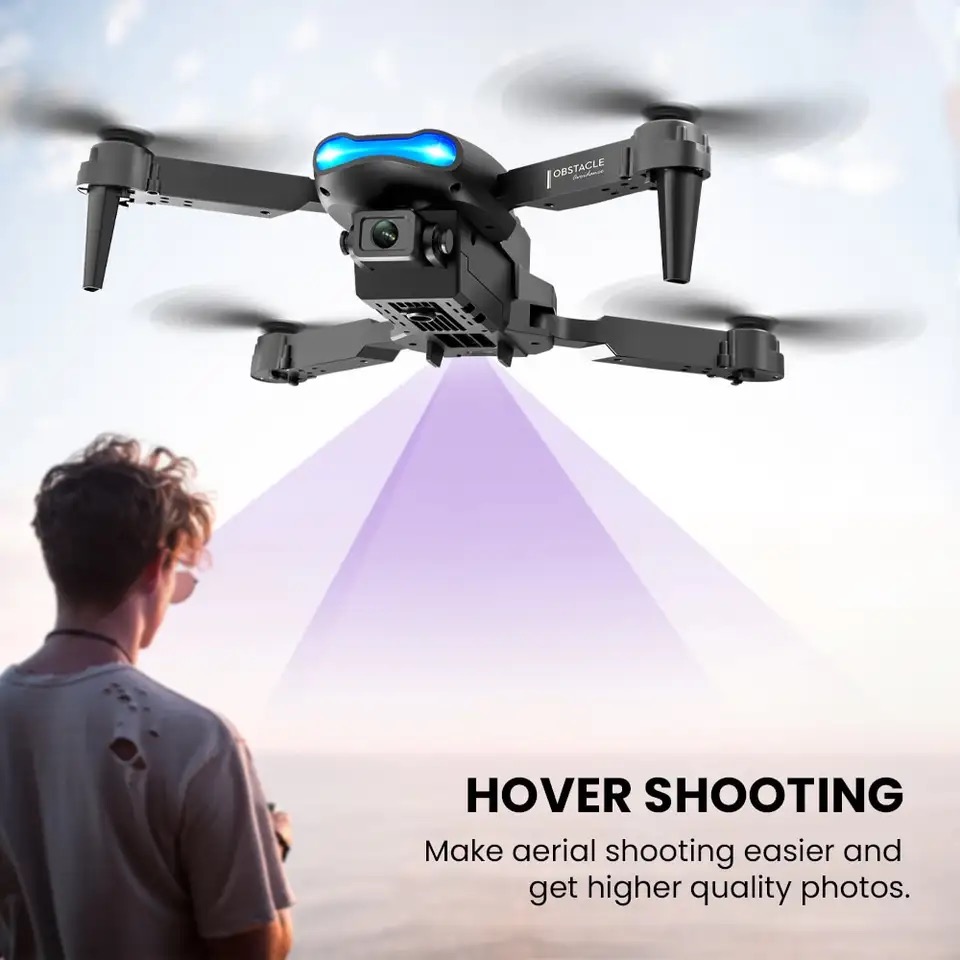 New Mini drone E99 4K WIFI HD  - đánh giá và giá Drone Kit Tricopter