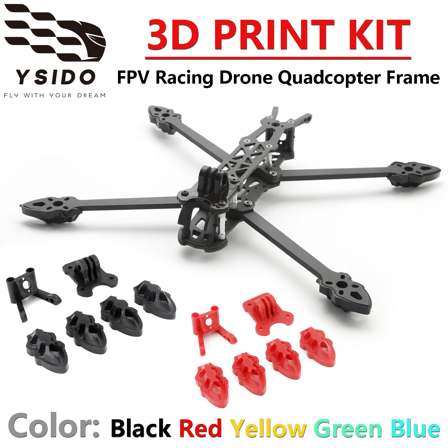 Mark4 5inch / 7inch FPV Frame  - đánh giá và giá Drone Kit Octocopter