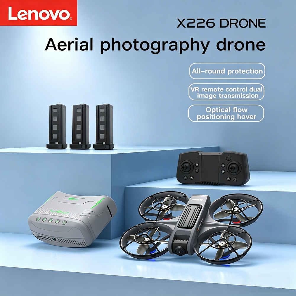 Lenovo X226 VR FPV 8K GPS Dron - đánh giá và giá Drone Kit Tricopter