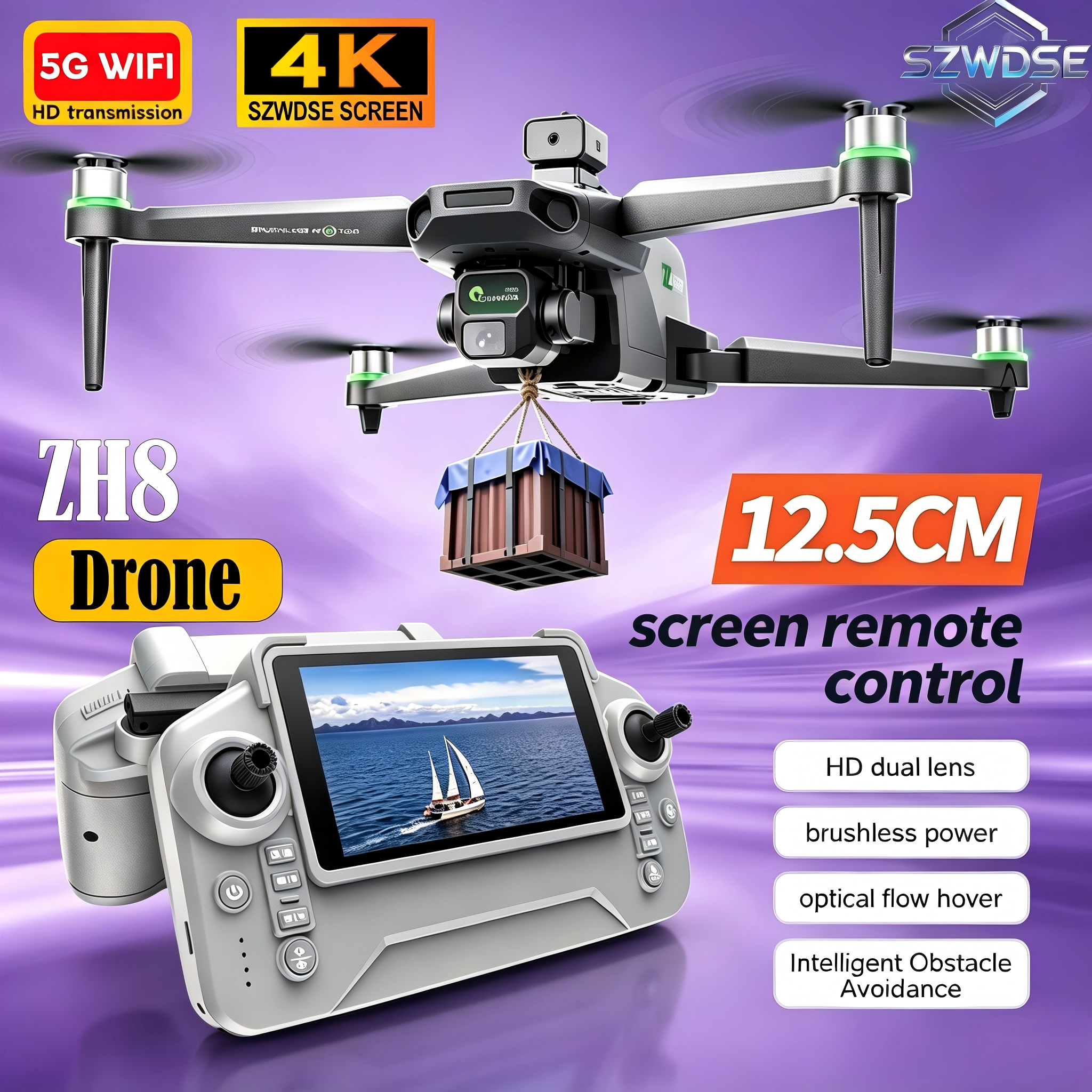 2026 New ZH8 Drone 4K Camera w - đánh giá và giá Drone Kit With Camera