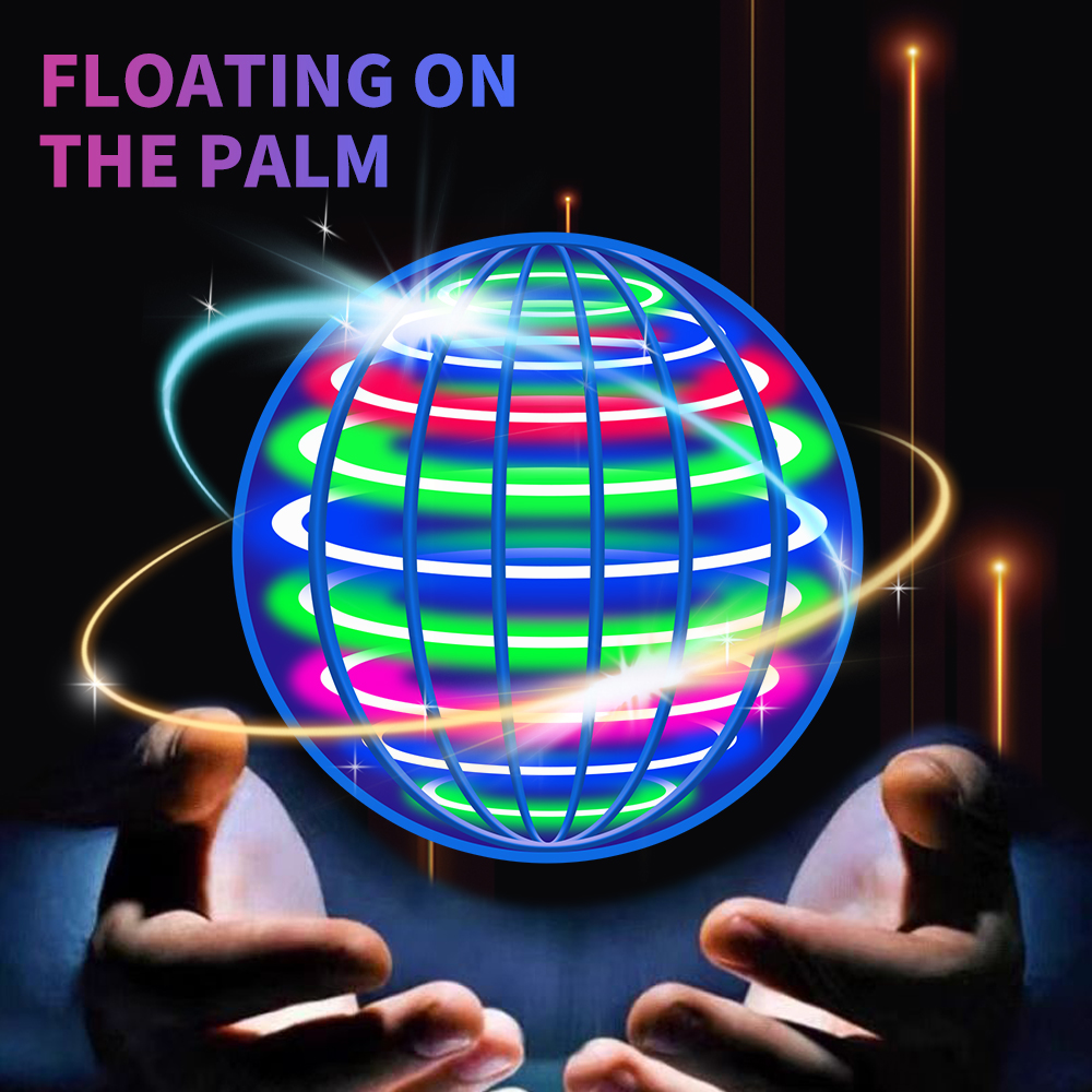 Flying Spinner Ball LED Light  - đánh giá và giá Drone Kit Tricopter