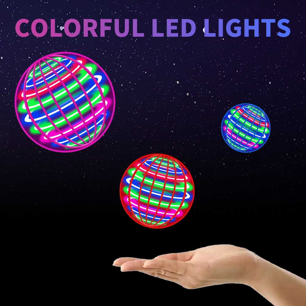Flying Spinner Ball LED Light  - đánh giá và giá Drone Kit Tricopter
