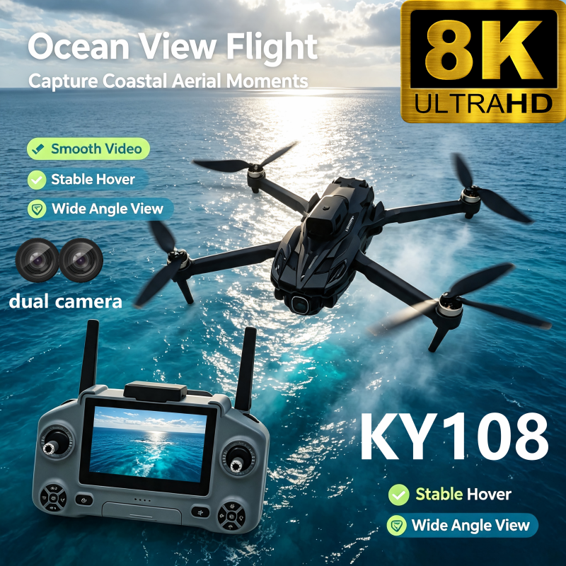 2026 New KY108 Drone With 8K C - đánh giá và giá Drone Kit With Camera